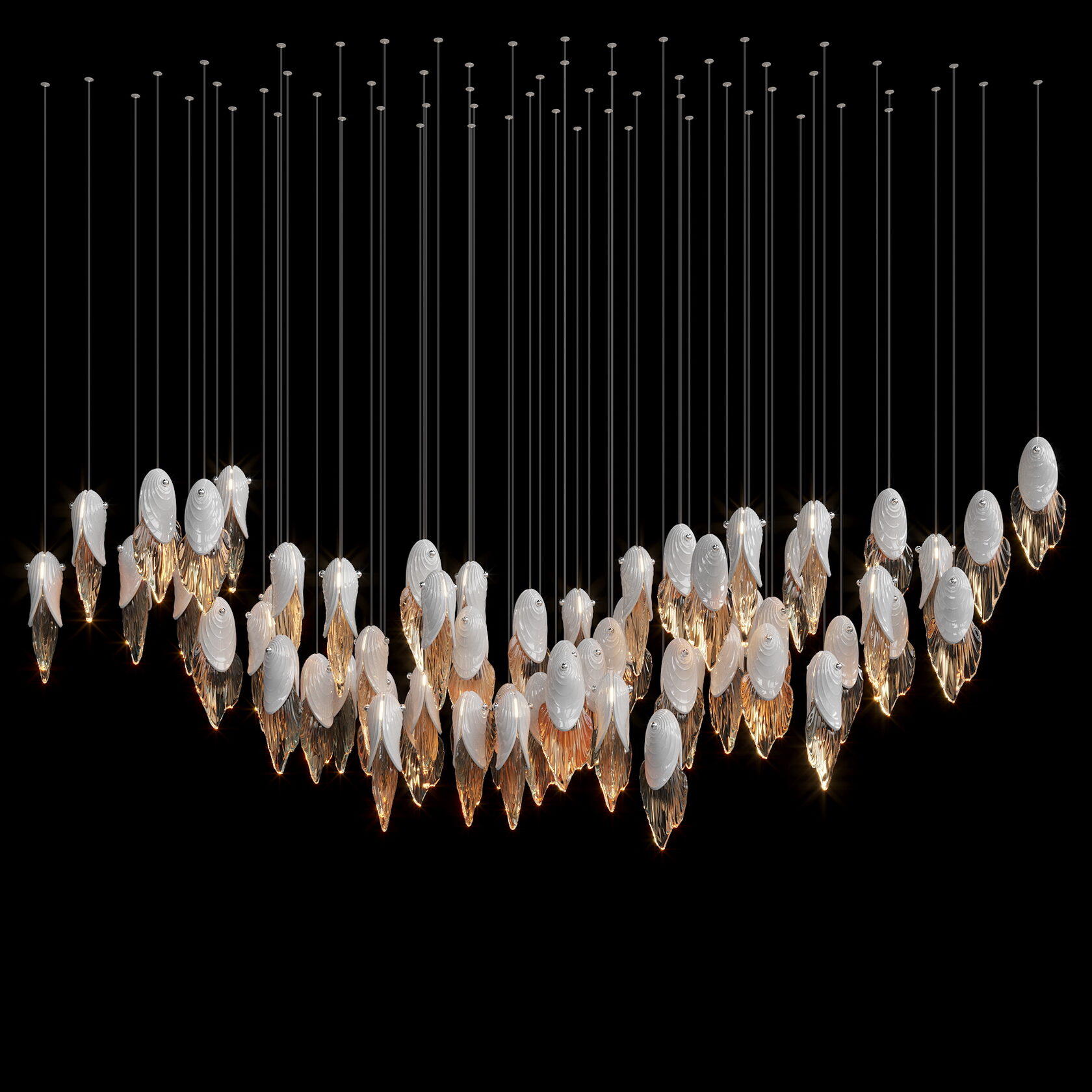 LC0483 - Light compositions made of crystal and glass - image 7 | Bachelieri