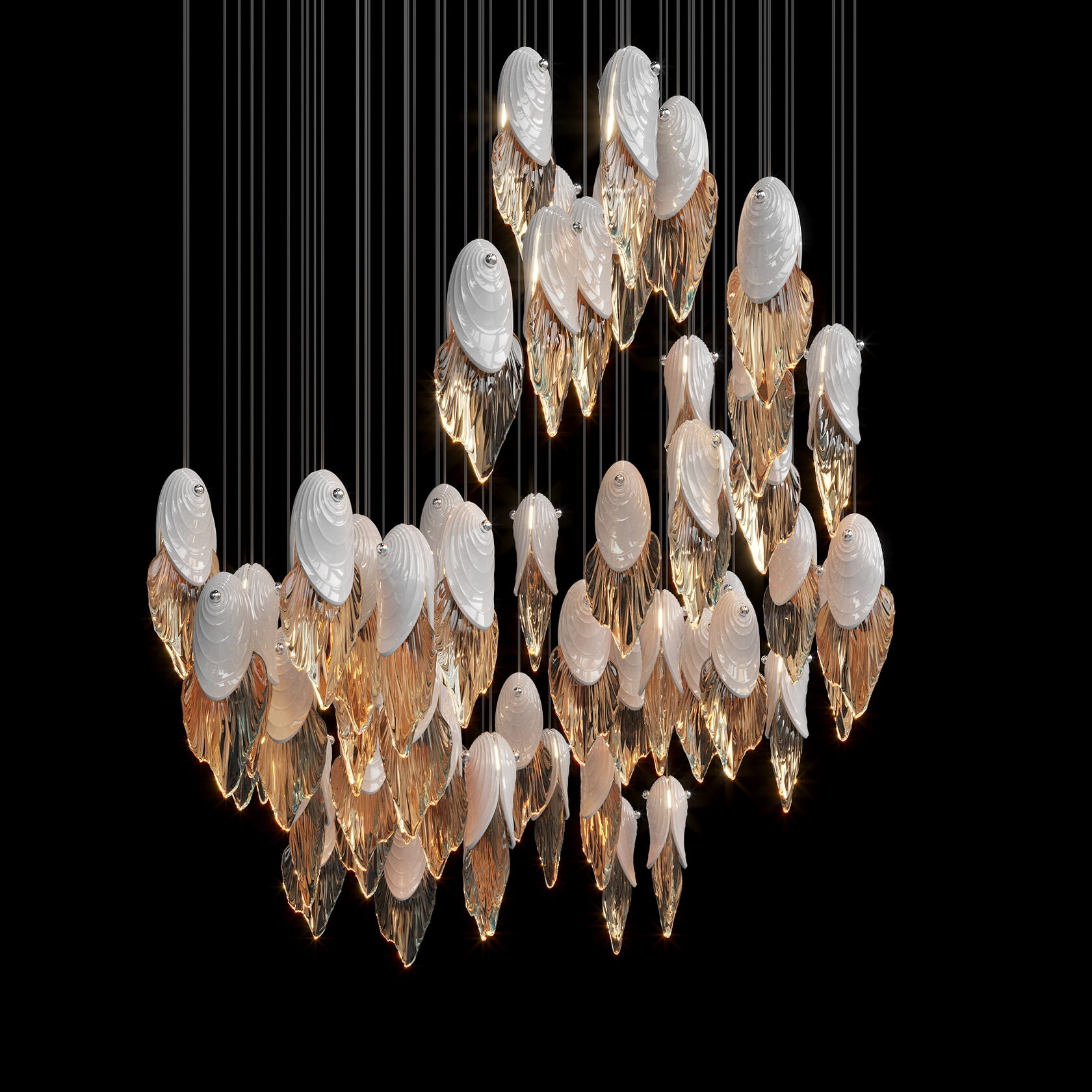 LC0483 - Light compositions made of crystal and glass - image 8 | Bachelieri