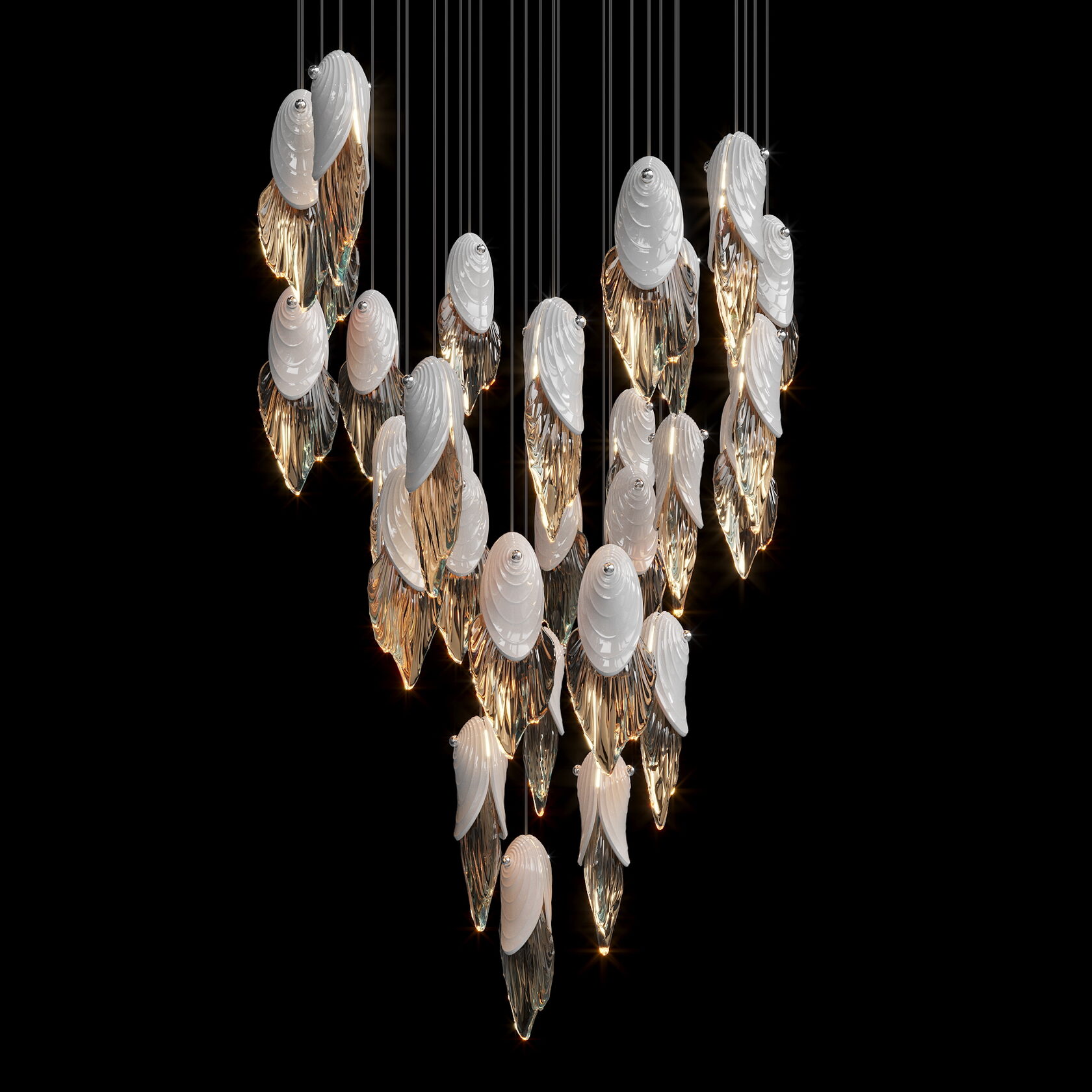 LC0483 - Light compositions made of crystal and glass - image 10 | Bachelieri