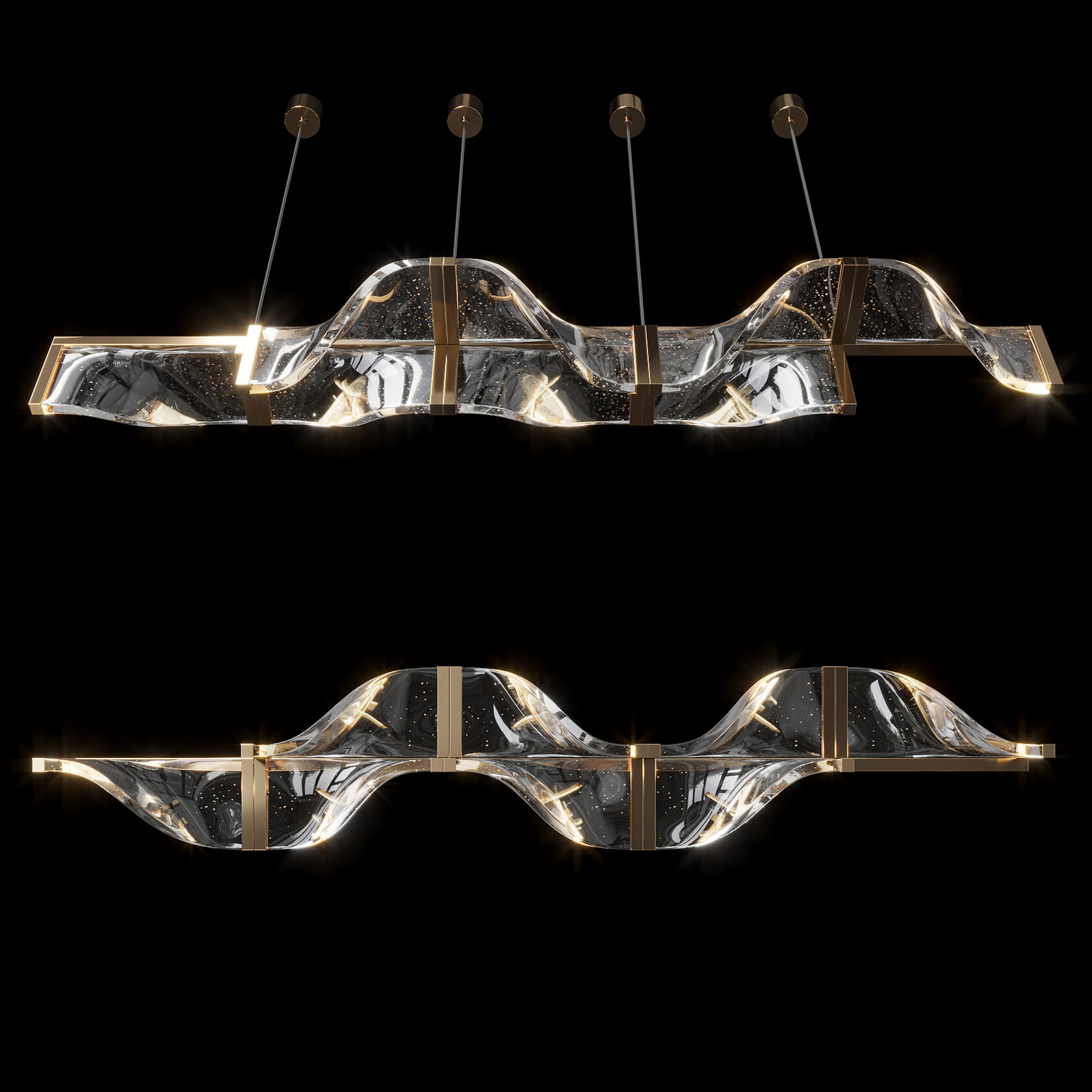 LC0485 - Light compositions made of crystal and glass - image 2 | Bachelieri