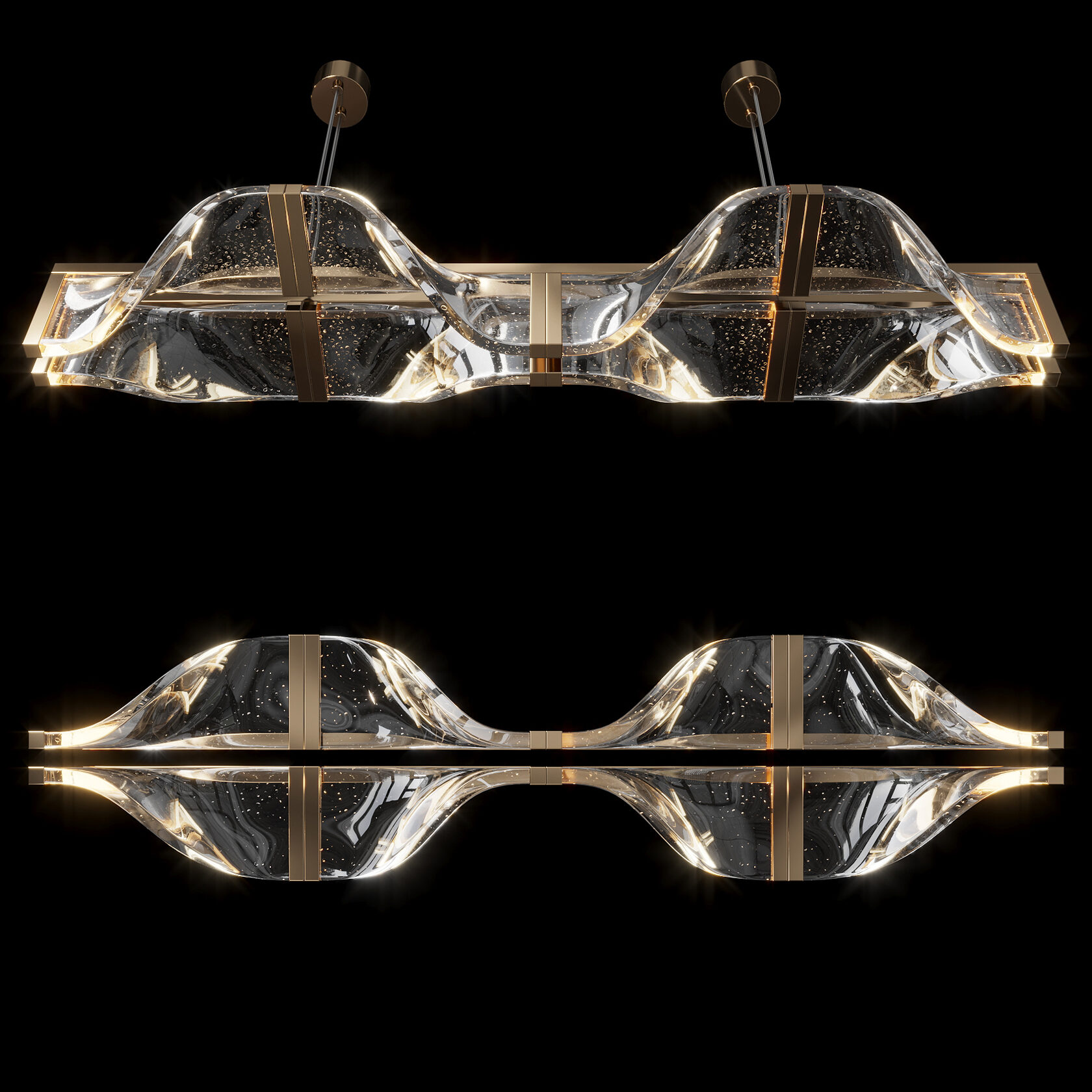 LC0485 - Light compositions made of crystal and glass - image 3 | Bachelieri