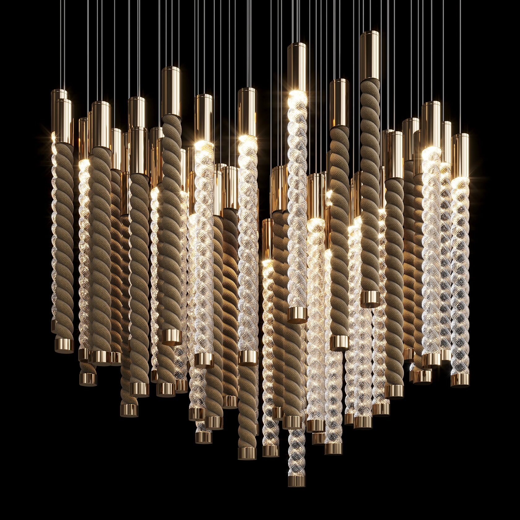 LC0491 - Light compositions made of crystal and glass - image 3 | Bachelieri